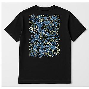 Olive & blue maze